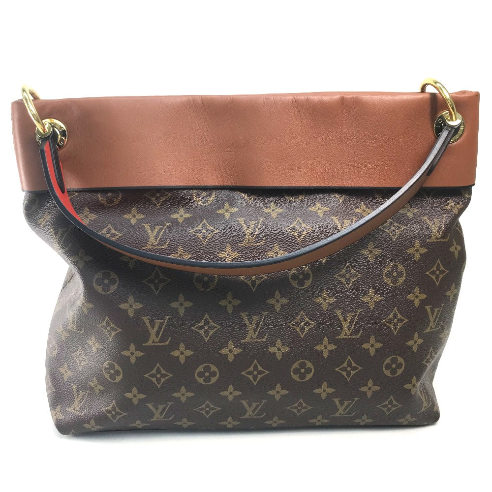 back Louis Vuitton Monogram Tuileries Hobo Caramel