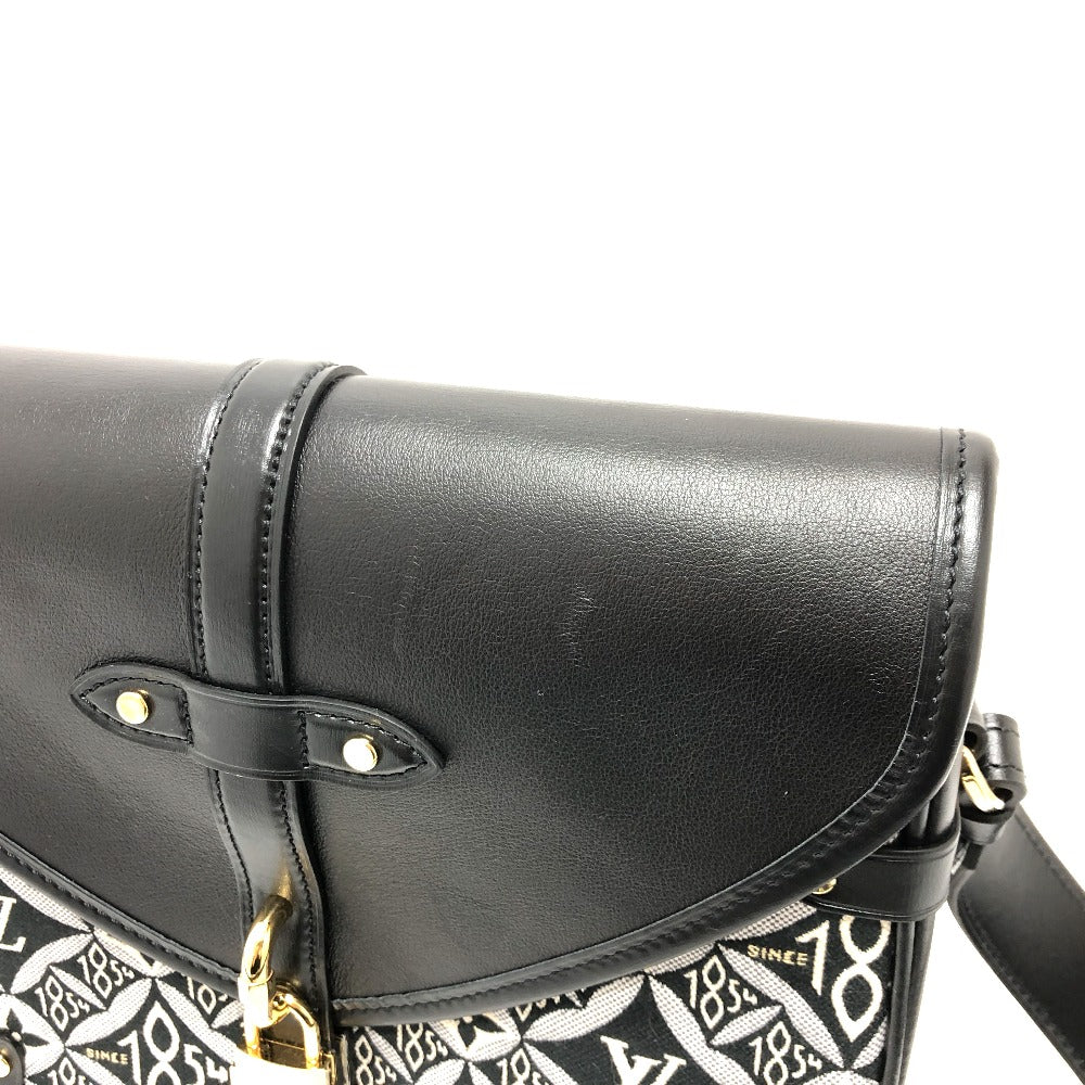 top Louis Vuitton Jacquard Since 1854 Neo Saumur MM Grey 
