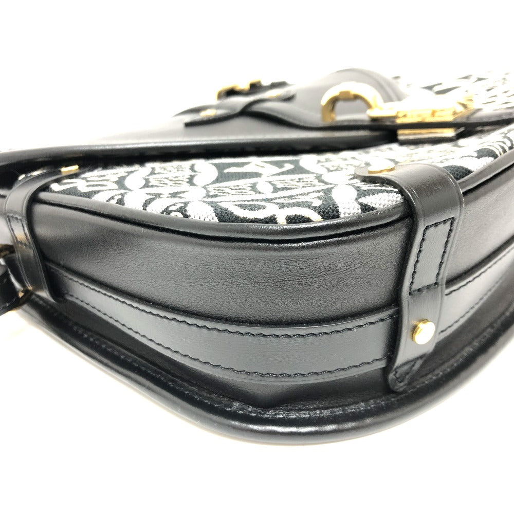 corner Louis Vuitton Jacquard Since 1854 Neo Saumur MM Grey 