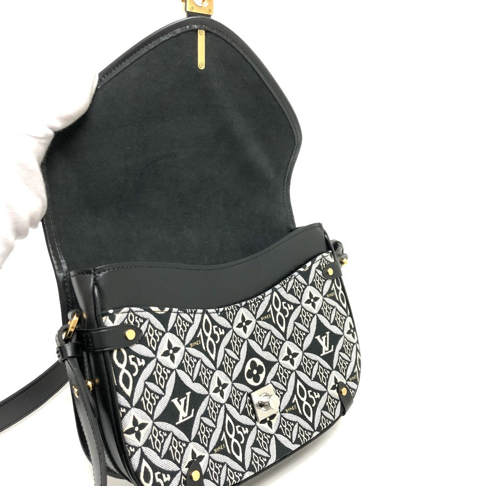 interior flap Louis Vuitton Jacquard Since 1854 Neo Saumur MM Grey 