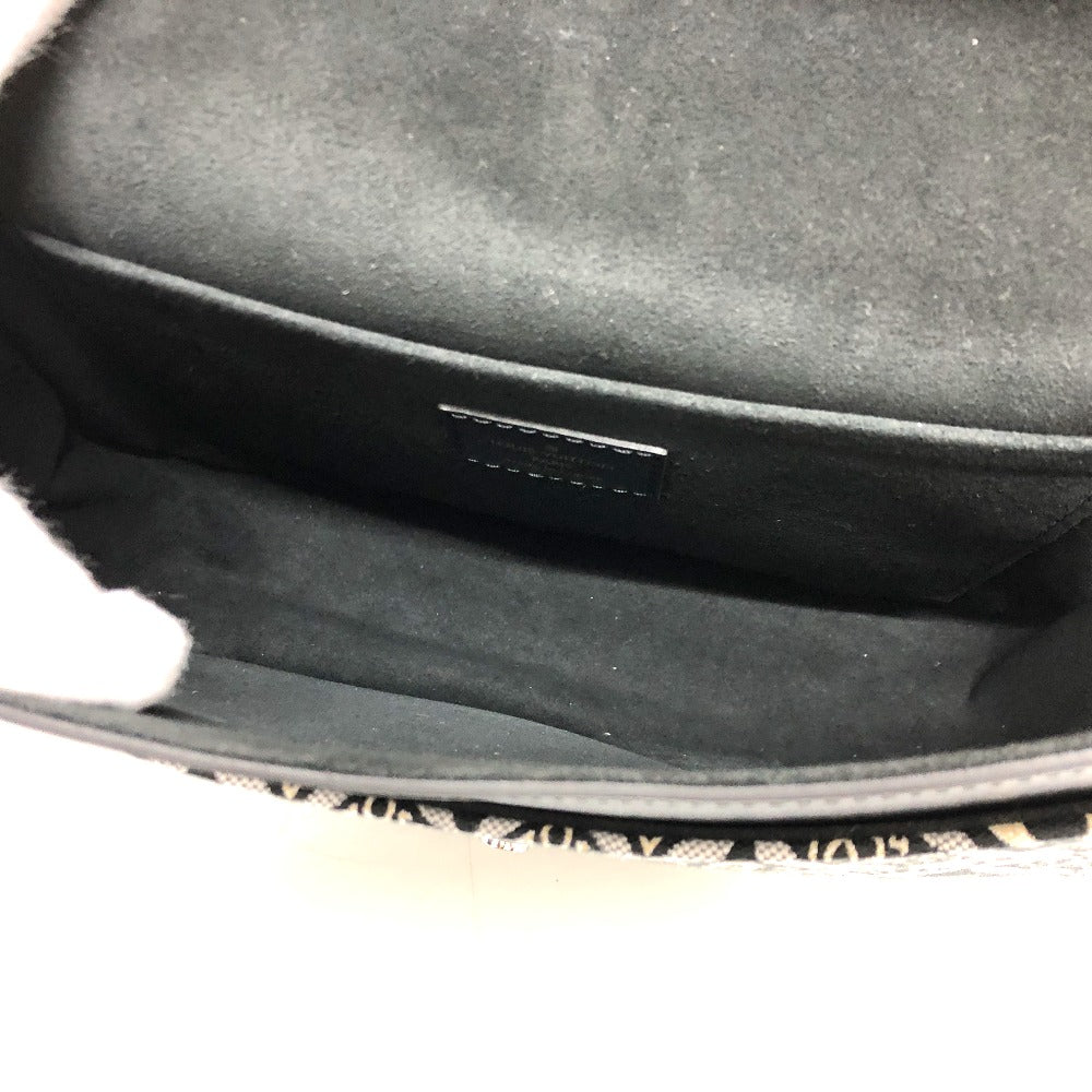 interior Louis Vuitton Jacquard Since 1854 Neo Saumur MM Grey 