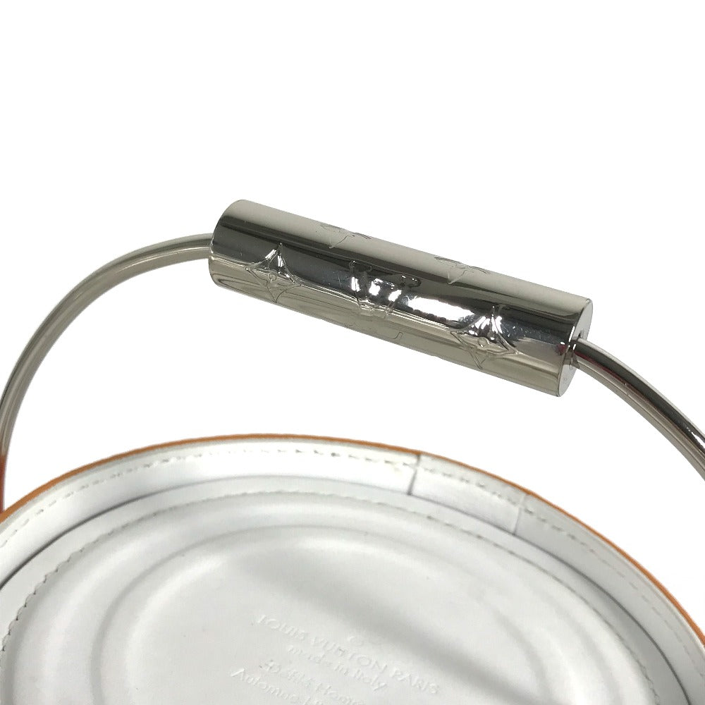 Close-up of a metal heating element with a white background