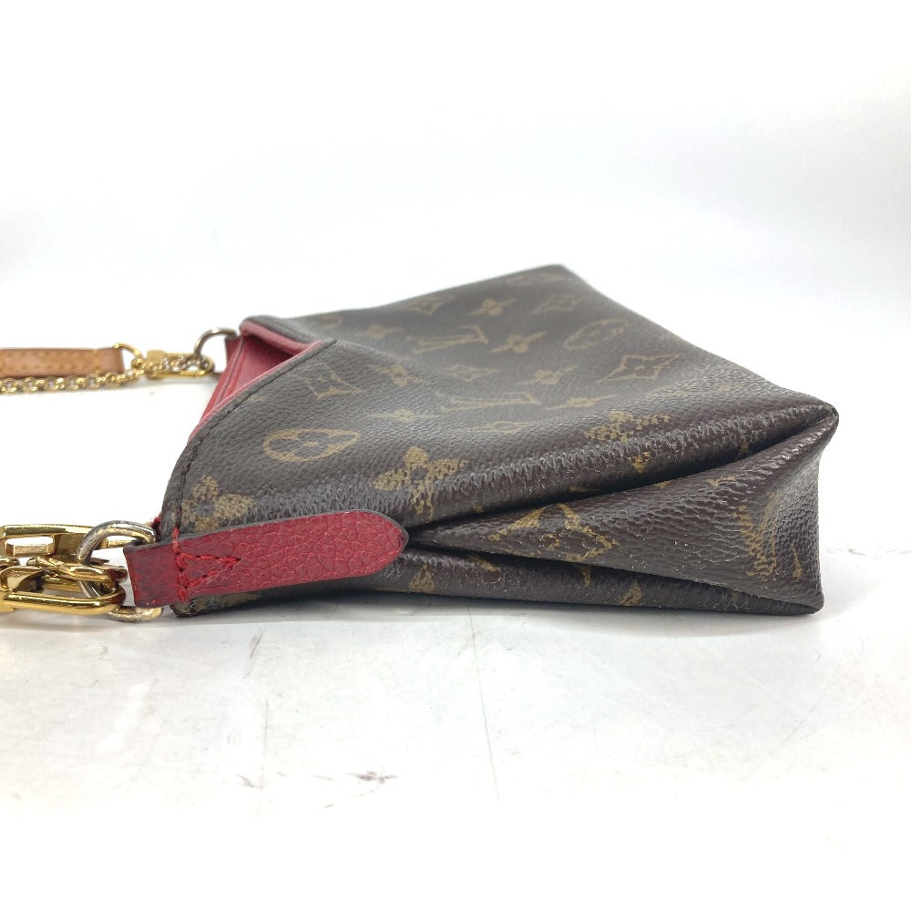 Louis Vuitton Monogram Pallas Clutch Cherry