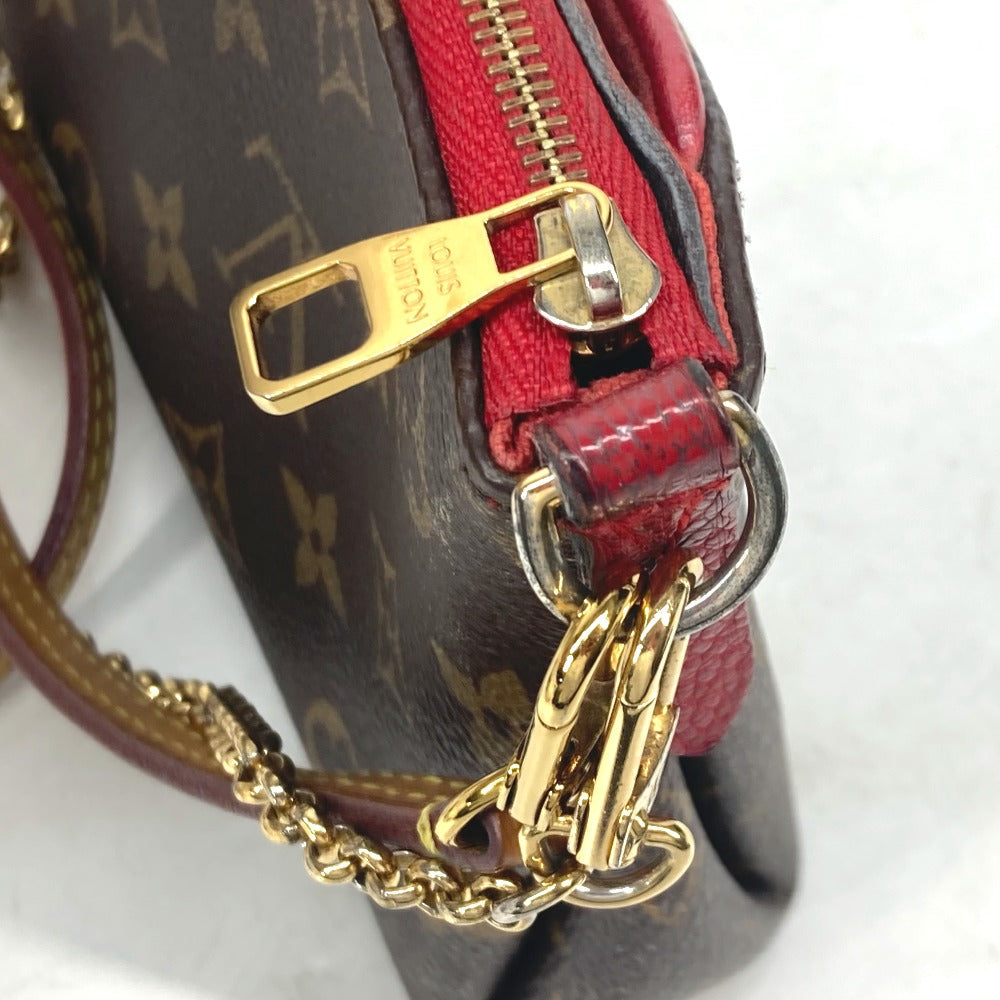 Louis Vuitton Monogram Pallas Clutch Cherry