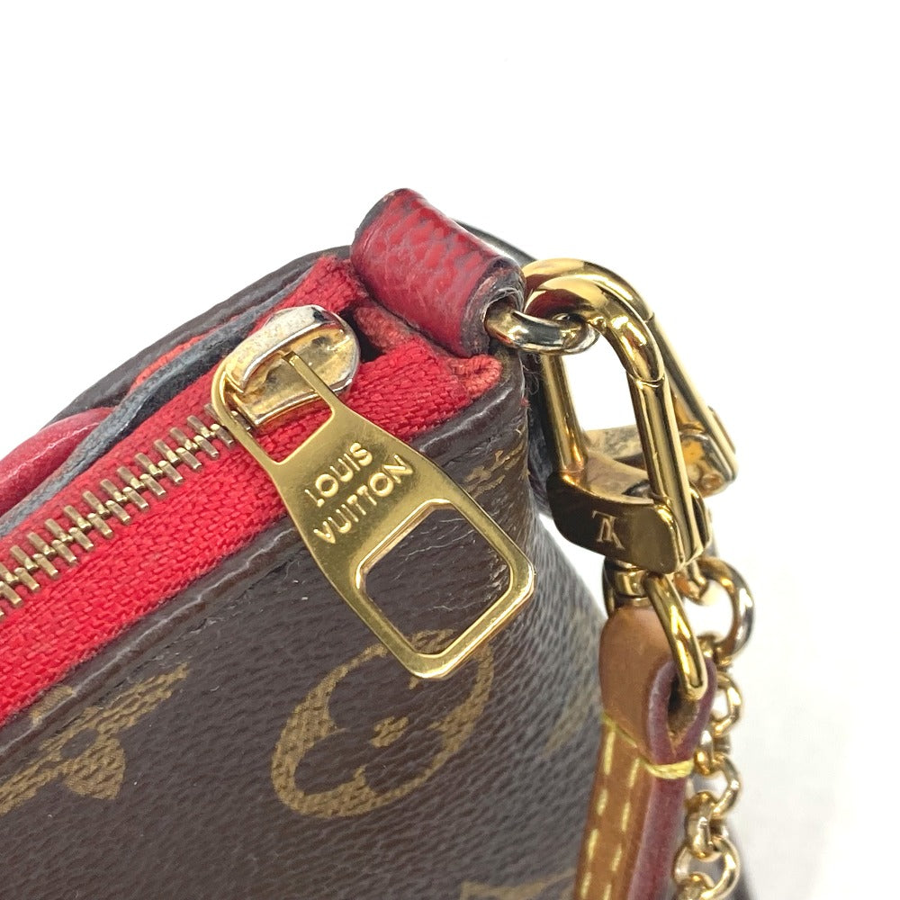 Louis Vuitton Monogram Pallas Clutch Cherry