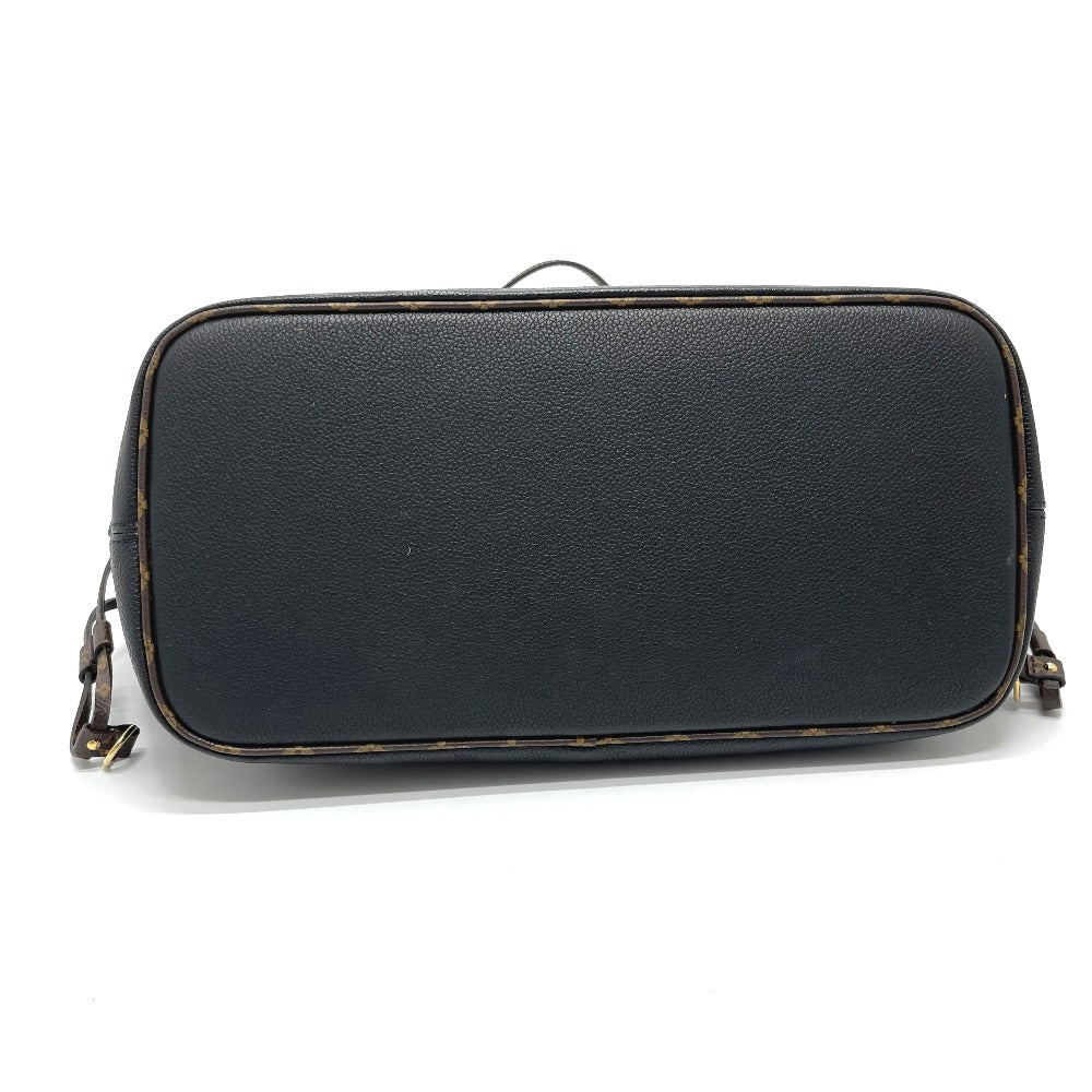 Louis Vuitton Monogram Teddy Shearling Neverfull MM Black