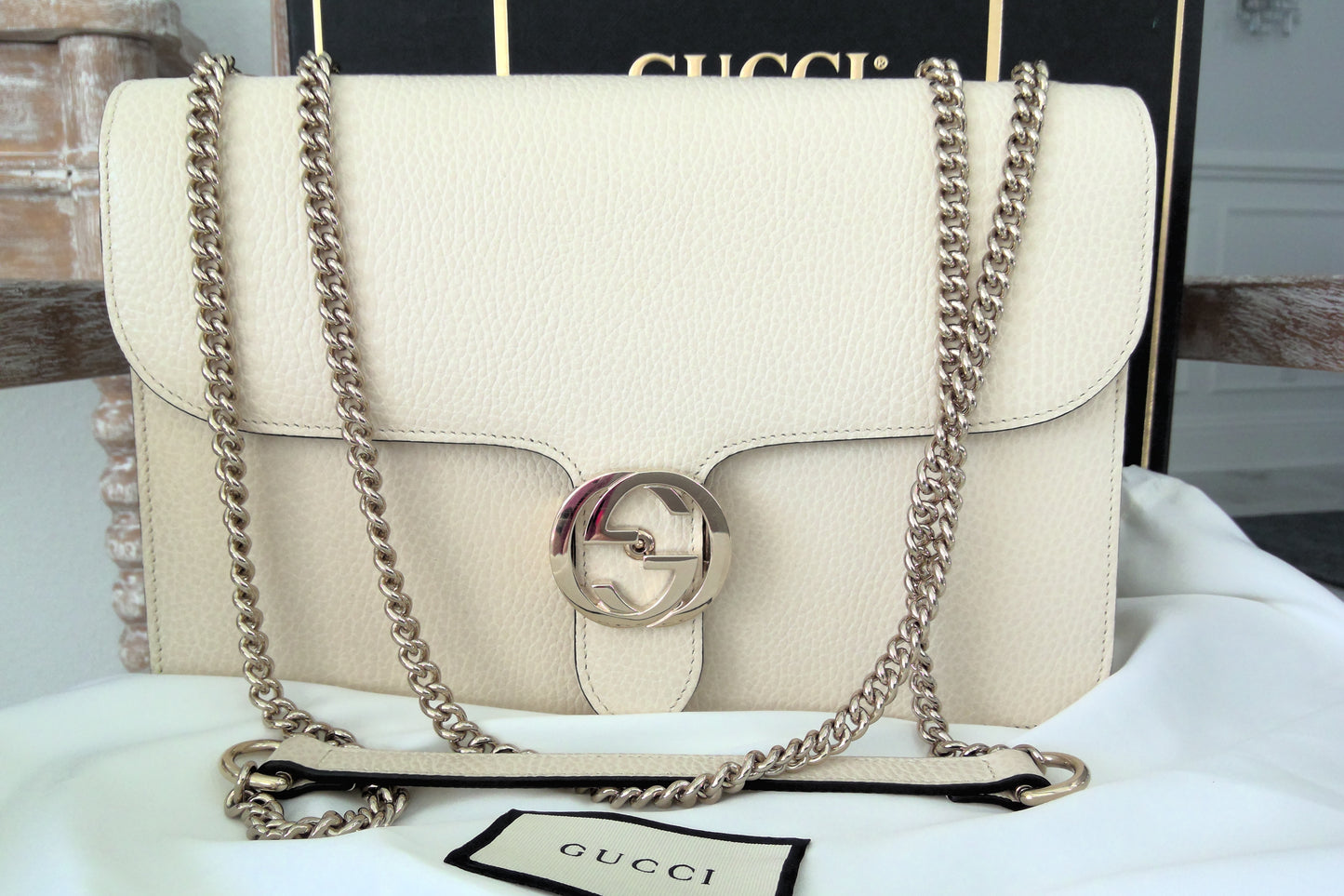 Pre-Loved Gucci Interlocking G Crossbody/Shoulder Bag "Sold Out"