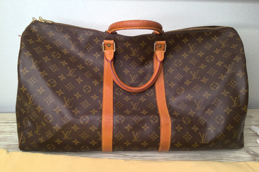 Pre-Loved Louis Vuitton Monogram Canvas Keepall 55 "Sold Out"