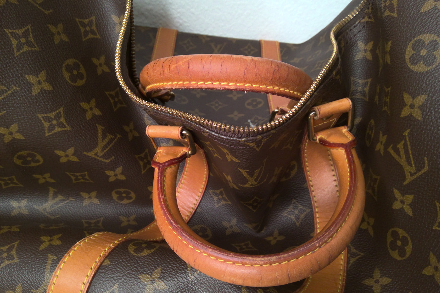 Pre-Loved Louis Vuitton Monogram Canvas Keepall 55 "Sold Out"