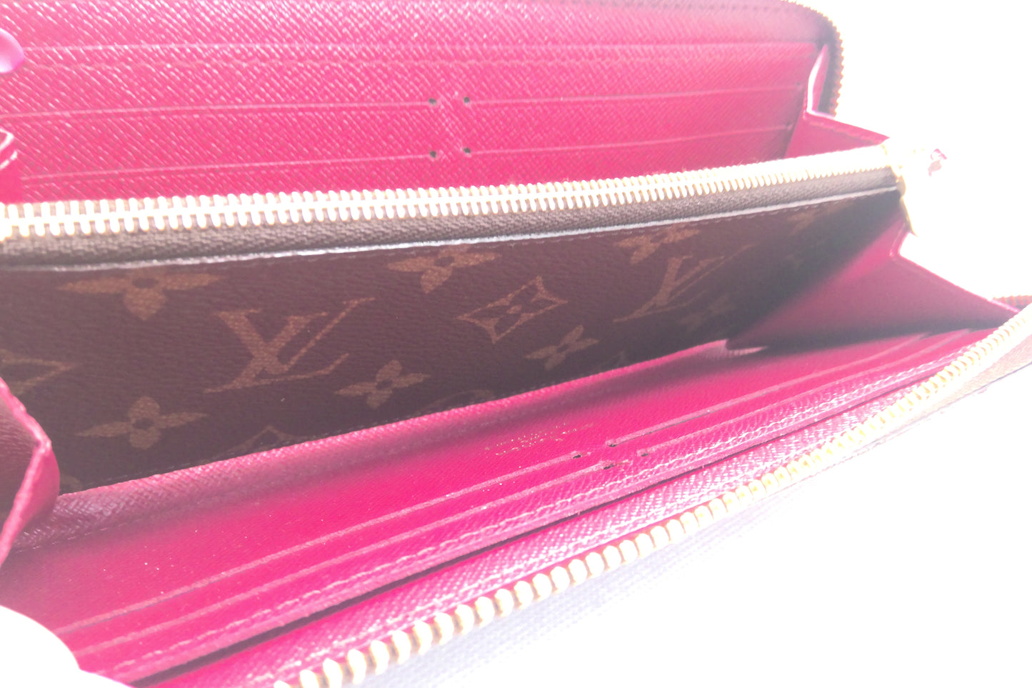 Pre-Loved Louis Vuitton Monogram Clemence Long Wallet "Sold Out "