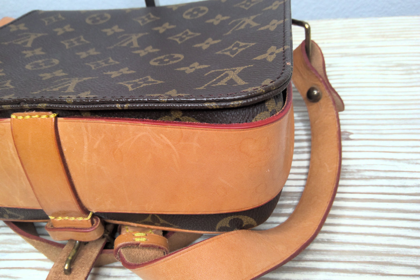 Pre-Loved Louis Vuitton Monogram Cult Sierre Cartouchiere MM "Sold Out"