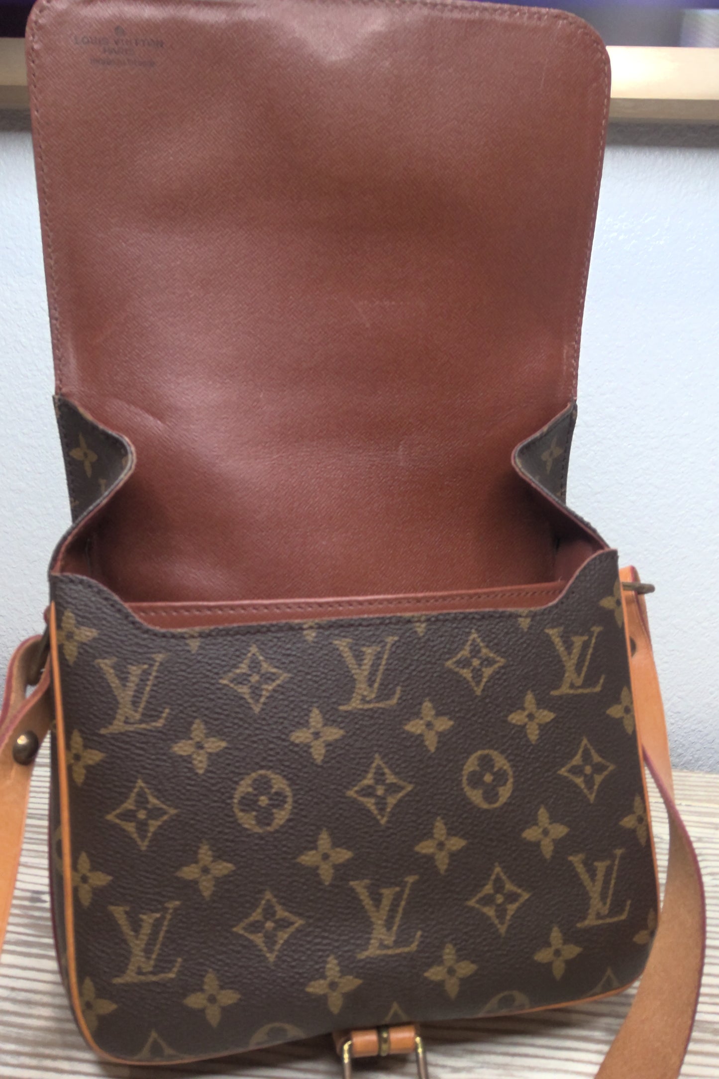 Pre-Loved Louis Vuitton Monogram Cult Sierre Cartouchiere MM "Sold Out"