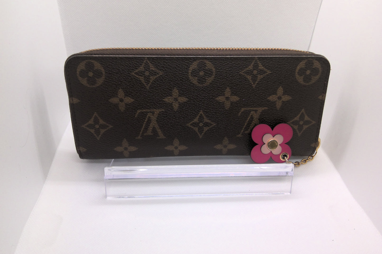 Pre-Loved Louis Vuitton Clemence Blooming Flowers Monogram Long Wallet