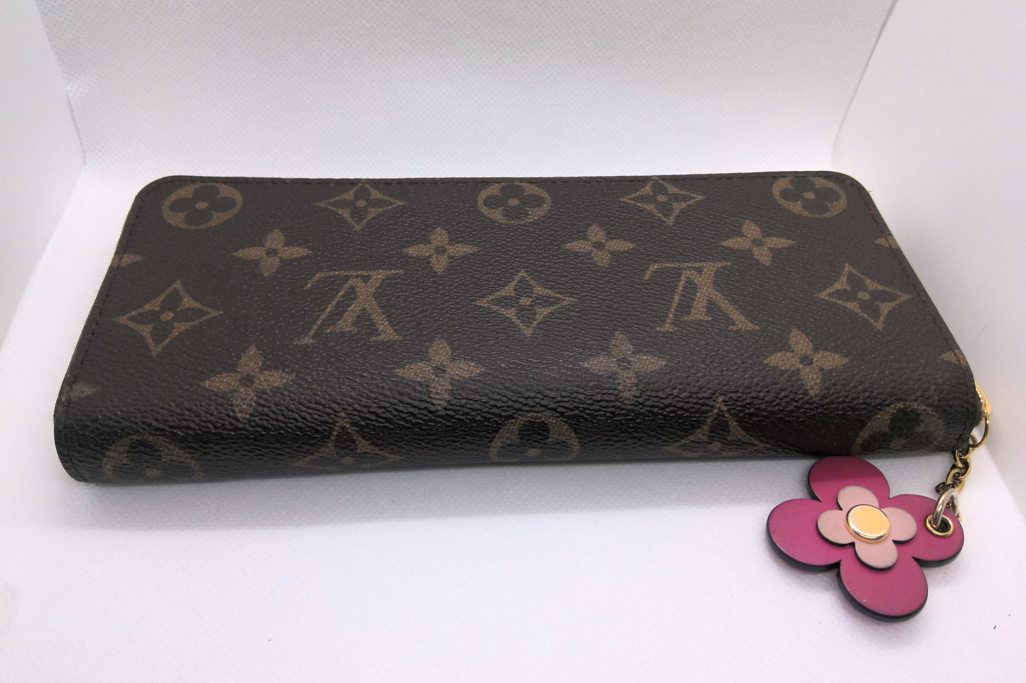 Pre-Loved Louis Vuitton Clemence Blooming Flowers Monogram Long Wallet