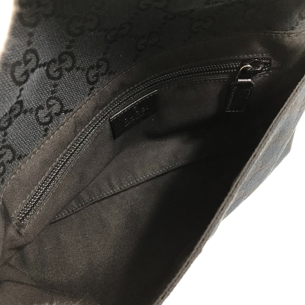 Gucci GG Canvas Waist Bag Black