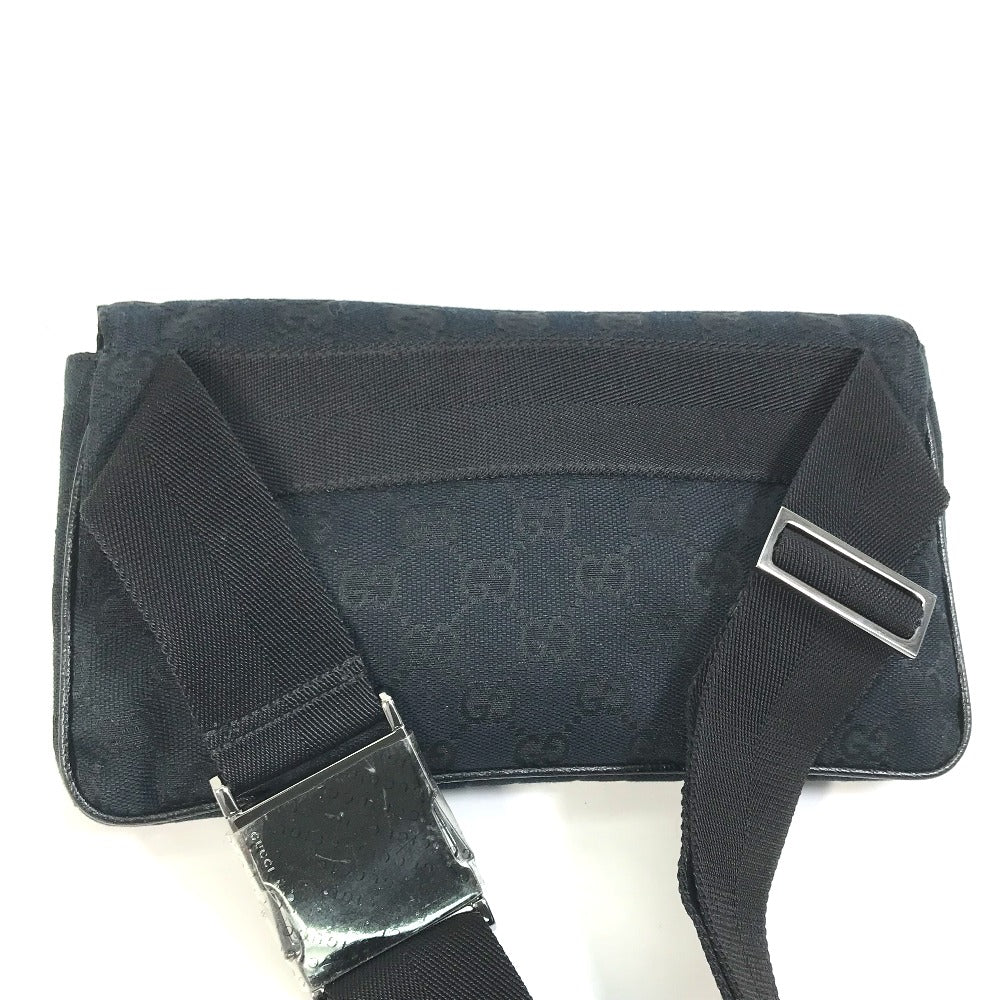 Gucci GG Canvas Waist Bag Black