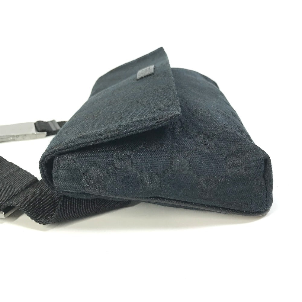 Gucci GG Canvas Waist Bag Black