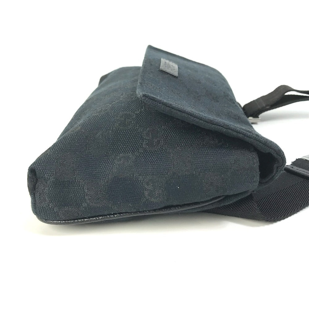 Gucci GG Canvas Waist Bag Black