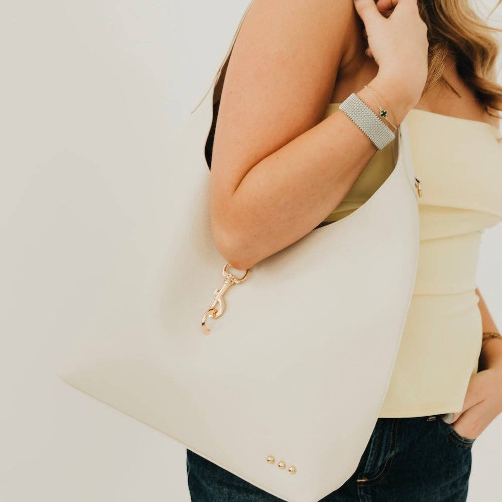 Haddie Hobo Bag – Buttery Vegan Leather | Everyday Carryall | Boutique | New Black