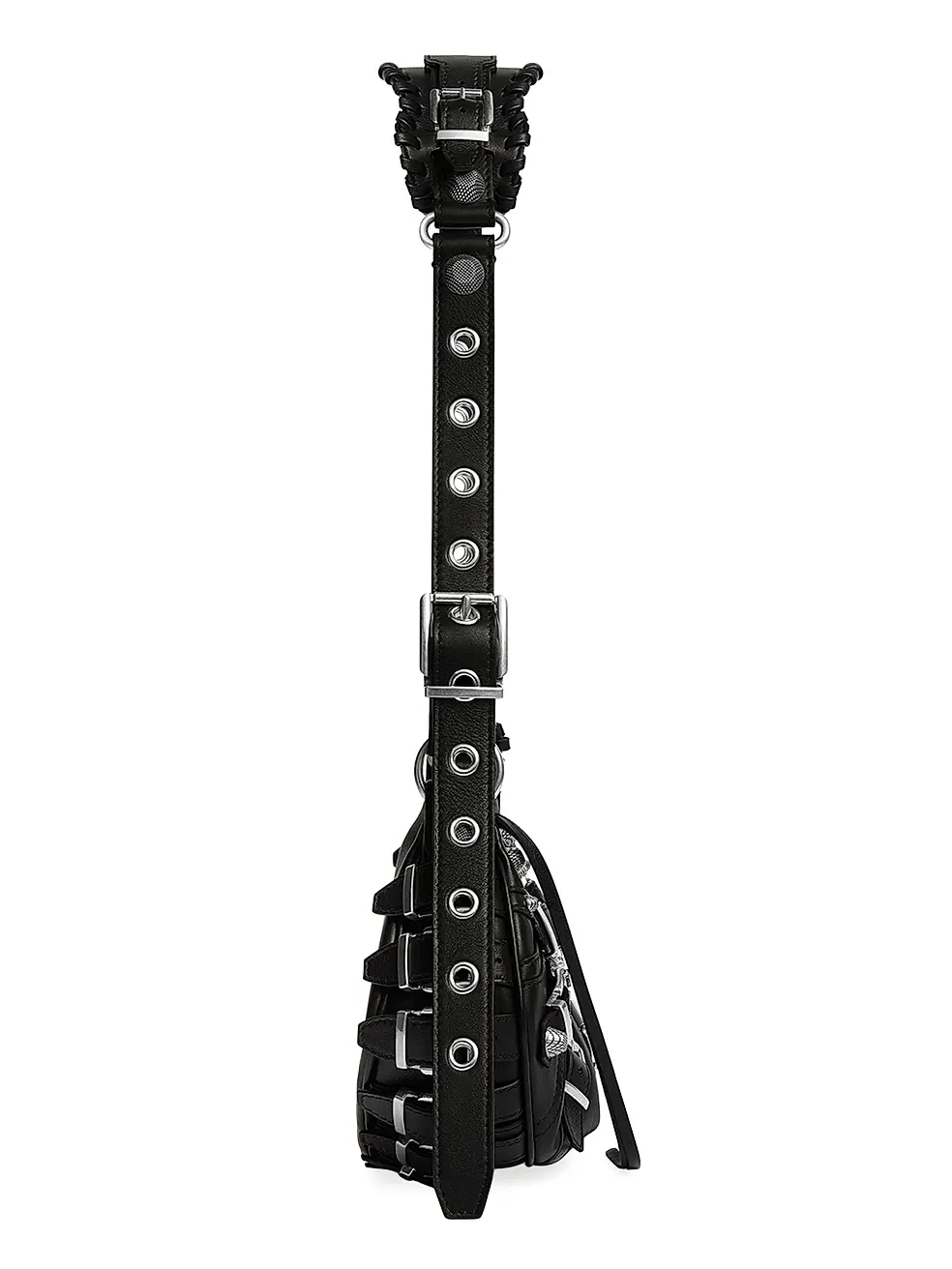 Balenciaga Le Cagole XS Shoulder Bag – Buckle Detail | Black Calfskin | Pre-Owned