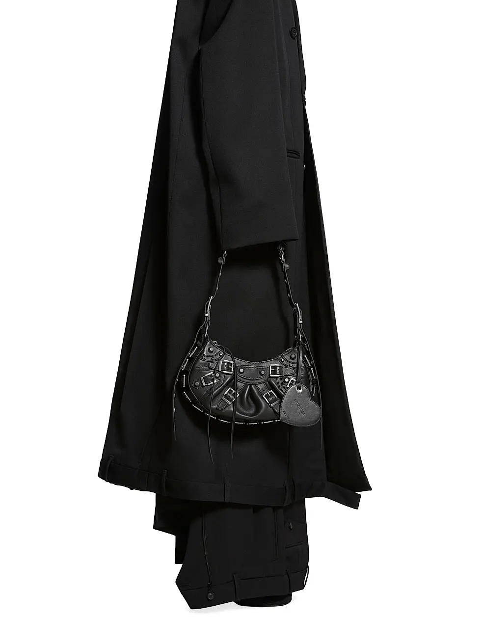 Balenciaga Le Cagole XS Shoulder Bag – Buckle Detail | Black Calfskin | Pre-Owned